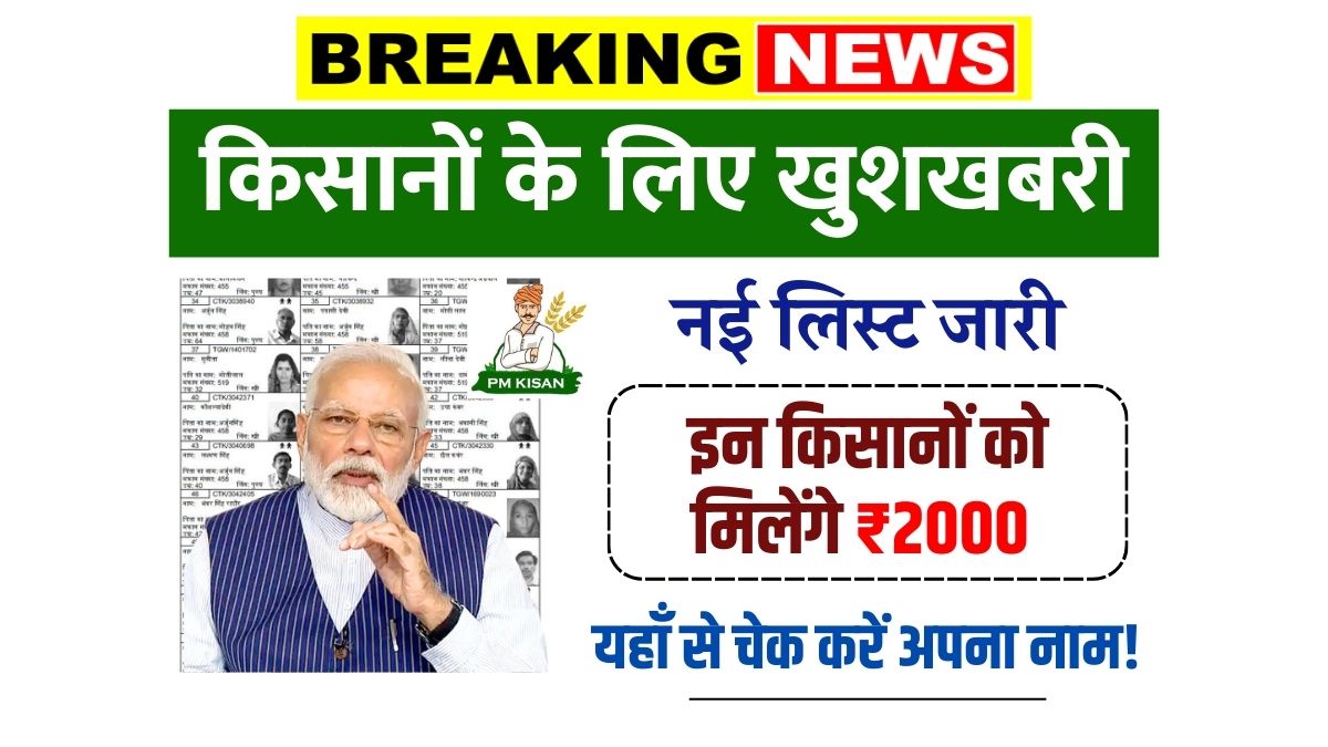 PM Kisan Beneficiary List